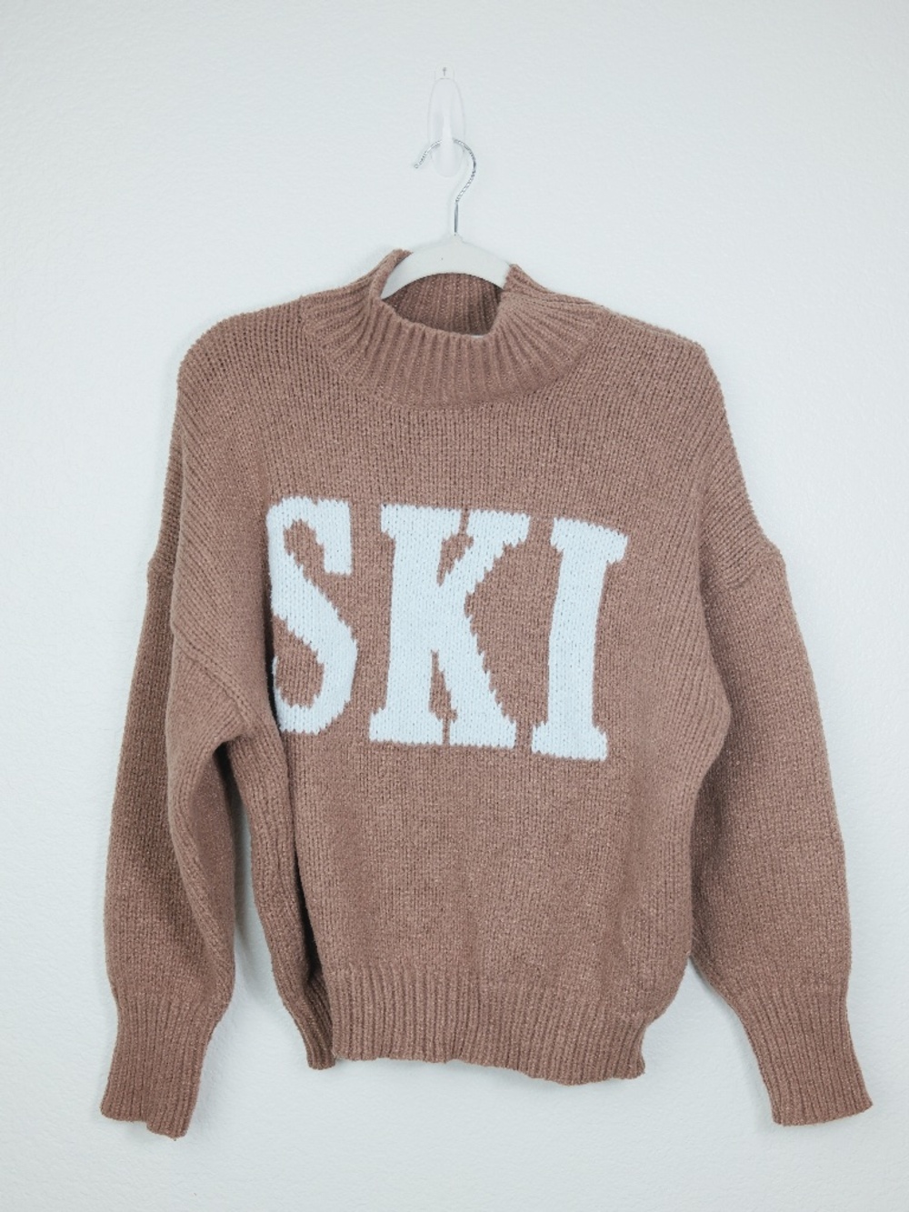 Bohme - Ski Knit Sweater in Brown - Size Medium
